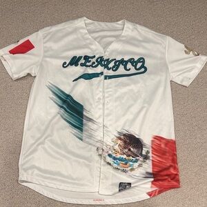 White and Red Men's Shirt